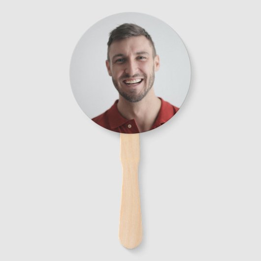 Mr. or Mrs.? | Bride Groom Foto Hochzeitsspiel Fächer (Rückseite)