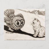 Mr. Owl - Sind Sie eine neue Art von Schüssel, Kit Postkarte (Vorderseite)