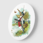 MR PELICAN FISHING GROßE WANDUHR (Winkel)