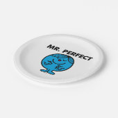 Mr. Perfect | Quietly Content Pappteller (Schrägansicht)