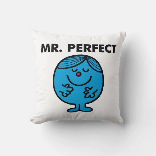 Mr. Perfect | ruhig Inhalt Kissen (Vorderseite)