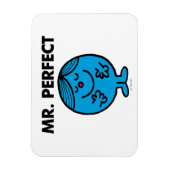 Mr. Perfect | ruhig Inhalt Magnet (Vertikal)