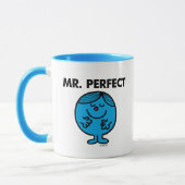 Mr. Perfect | ruhig Inhalt Tasse (Links)