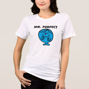 Mr. Perfect ruhig Inhalt Tri-Blend Shirt