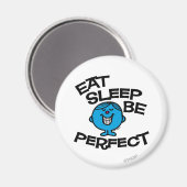 Mr. Perfects Plan Fürs Leben Magnet (Vorderseite/Rückseite)