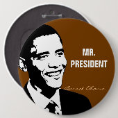 MR.PRESIDENT BUTTON (Vorne & Hinten)