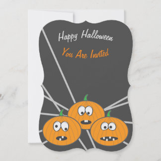 Mr. Pun! Glückliche Halloween-Einladungen Einladung