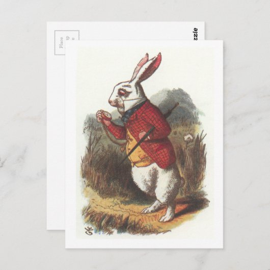 Mr. Rabbit! Postkarte (Vorne/Hinten)