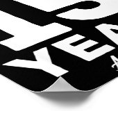 Mr. Right 15 Years Wedding Anniversary Funny Match Poster (Ecke)