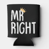 Mr Right Couples Dosenkühler (Rückseite)