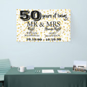 Mr Right Fun Golden 50 Jahre Banner (Messeveranstaltung)
