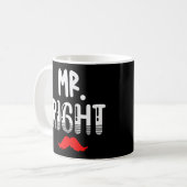 Mr Right Groom Kaffeetasse (Vorderseite Links)