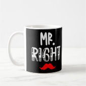 Mr Right Groom Kaffeetasse (Links)