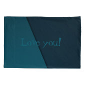 Mr Right & Mrs. Always Right Custom Couple Kissenbezug (Rückseite-Links)