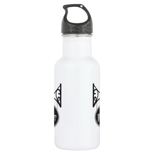 Mr. Right und Mrs. Always Right Wedding Trinkflasche (Rückseite)