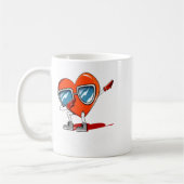 Mr Right Valentines Day Humor Matching Couples 1 Kaffeetasse (Links)