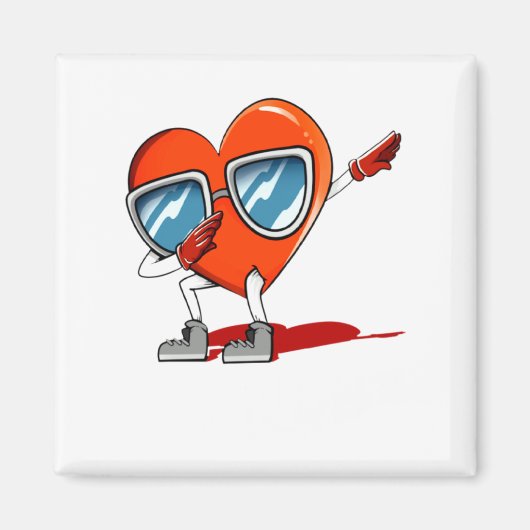 Mr Right Valentines Day Humor Matching Couples 1 Magnet (Vorne)