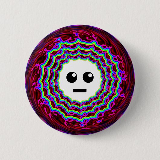 Mr. Robot Face.. Button (Vorderseite)