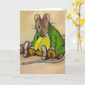 MR. SAMUEL WHISKERS, AFTER BEATRIX POTTER KARTE (Gelbe Blume)