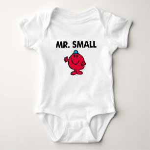 Mr Small Waving Hello Baby Strampler