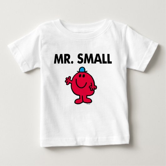 Mr Small Waving Hello Baby T-shirt (Vorderseite)