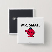 Mr Small Waving Hello Button (Vorne & Hinten)