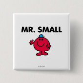 Mr Small Waving Hello Button (Vorderseite)