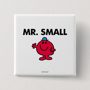 Mr Small Waving Hello Button