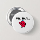 Mr Small Waving Hello Button (Vorne & Hinten)