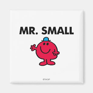 Mr Small Waving Hello Magnet