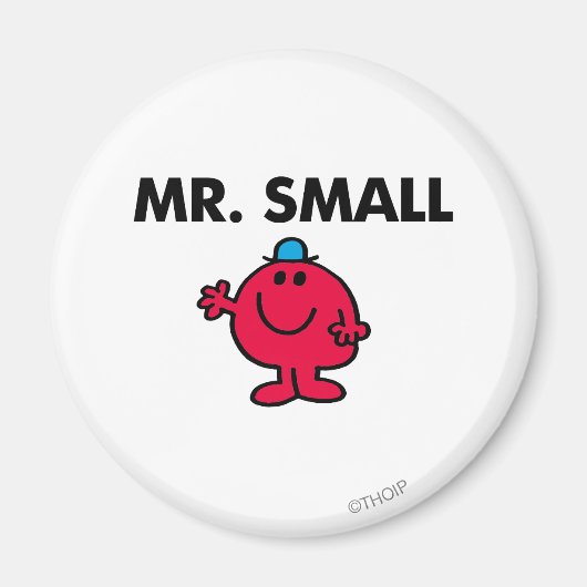 Mr Small Waving Hello Magnet (Vorne)