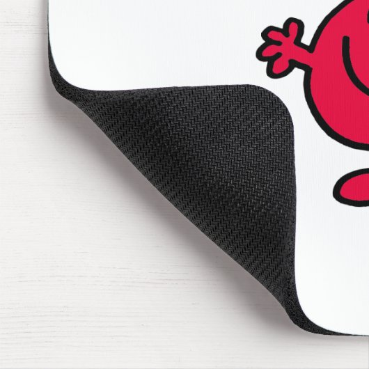 Mr Small Waving Hello Mousepad (Ecke)