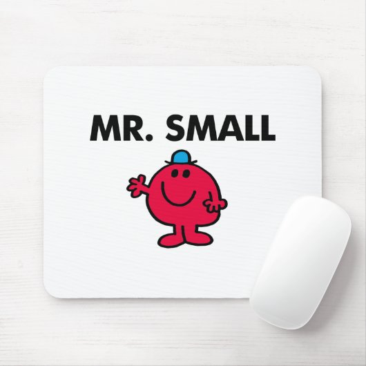 Mr Small Waving Hello Mousepad (Mit Mouse)
