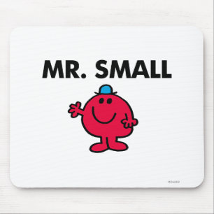 Mr Small Waving Hello Mousepad