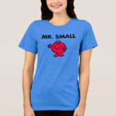 Mr Small Waving Hello Tri-Blend Shirt (Vorderseite)