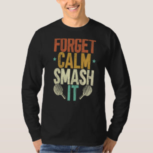 Mr Smash Ping Pong Master Paddle Sport Player Tabl T-Shirt