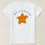 Mr. Starfish T-Shirt (Design Rückseite)