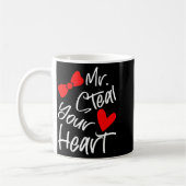 Mr Steal Your Heart For Boys Toddlers Valentines _ Kaffeetasse (Links)