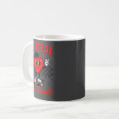 Mr Steal Your Heart For Boys Toddlers Valentine's Kaffeetasse (Vorderseite Links)