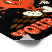 Mr Steal Your Heart For Boys Toddlers Valentine's  Poster (Ecke)