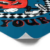 Mr Steal Your Heart For Boys Toddlers Valentine's  Poster (Ecke)