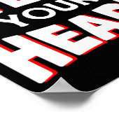 Mr Steal Your Heart For Boys Toddlers Valentines  Poster (Ecke)