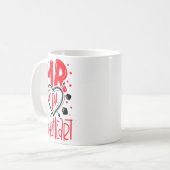 Mr Steal Your Heart Valentines Day Matching Coupl Kaffeetasse (Vorderseite Links)