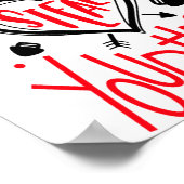 Mr Steal Your Heart Valentines Day Matching Coupl  Poster (Ecke)