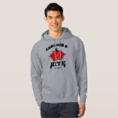 Mr. Strong care for a Bite Halloween Hoodie (Vorne ganz)