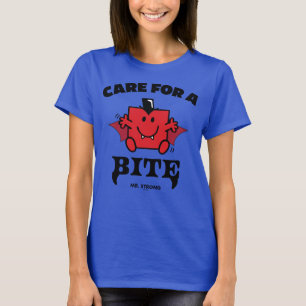 Mr. Strong care for a Bite Halloween T-Shirt