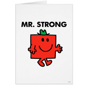 Mr Strong Waving Hello