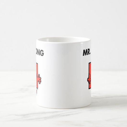 Mr Strong Waving Hello Kaffeetasse (Mittel)