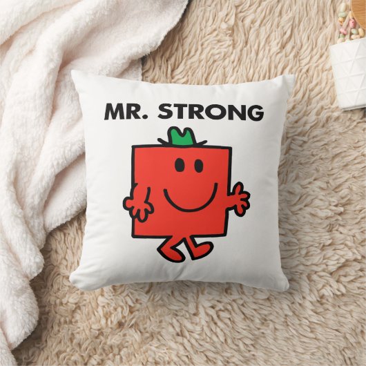 Mr Strong Waving Hello Kissen (Decke)