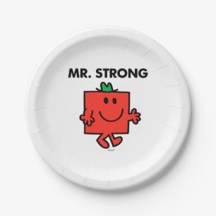 Mr Strong Waving Hello Pappteller